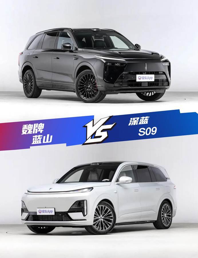 大空间/够智能才是王道 魏牌蓝山＆深蓝S09如何选？