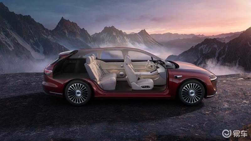 享界S9T内饰官图 将于8月18日正式开启预售