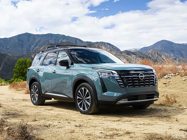 将于洛杉矶车展发布 新款日产Pathfinder官图 外观内饰升级
